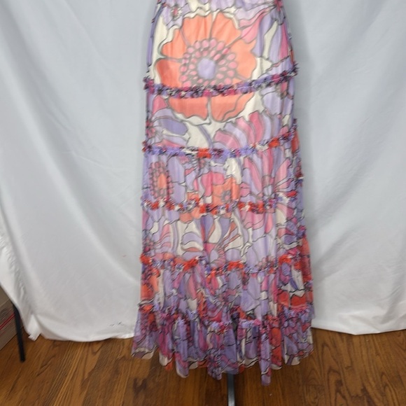 NWT Anthropologie Maeve Tiered Tulle Maxi Skirt - Picture 5 of 7